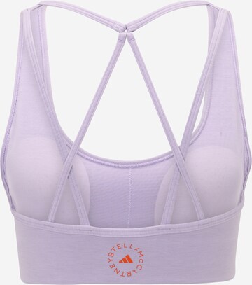 ADIDAS BY STELLA MCCARTNEY Bustier Sportmelltartók 'Truestrength Medium-Support' - lila