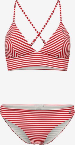 Triangle Bikini ONLY en rouge : devant