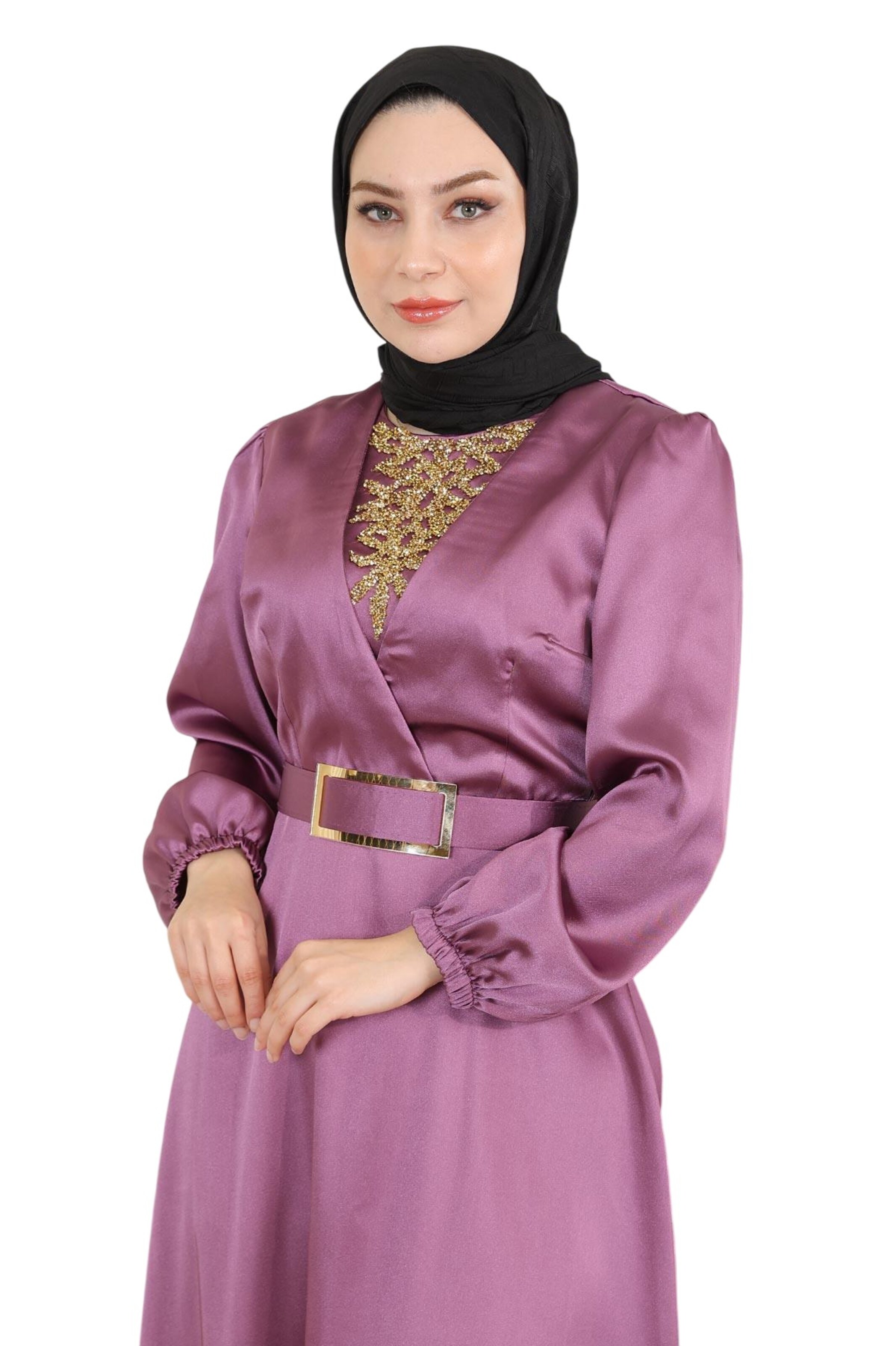 MODAMIHRAM Avondjurk in Roze