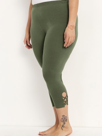 Cellbes of Sweden Leggings in Groen: voorkant