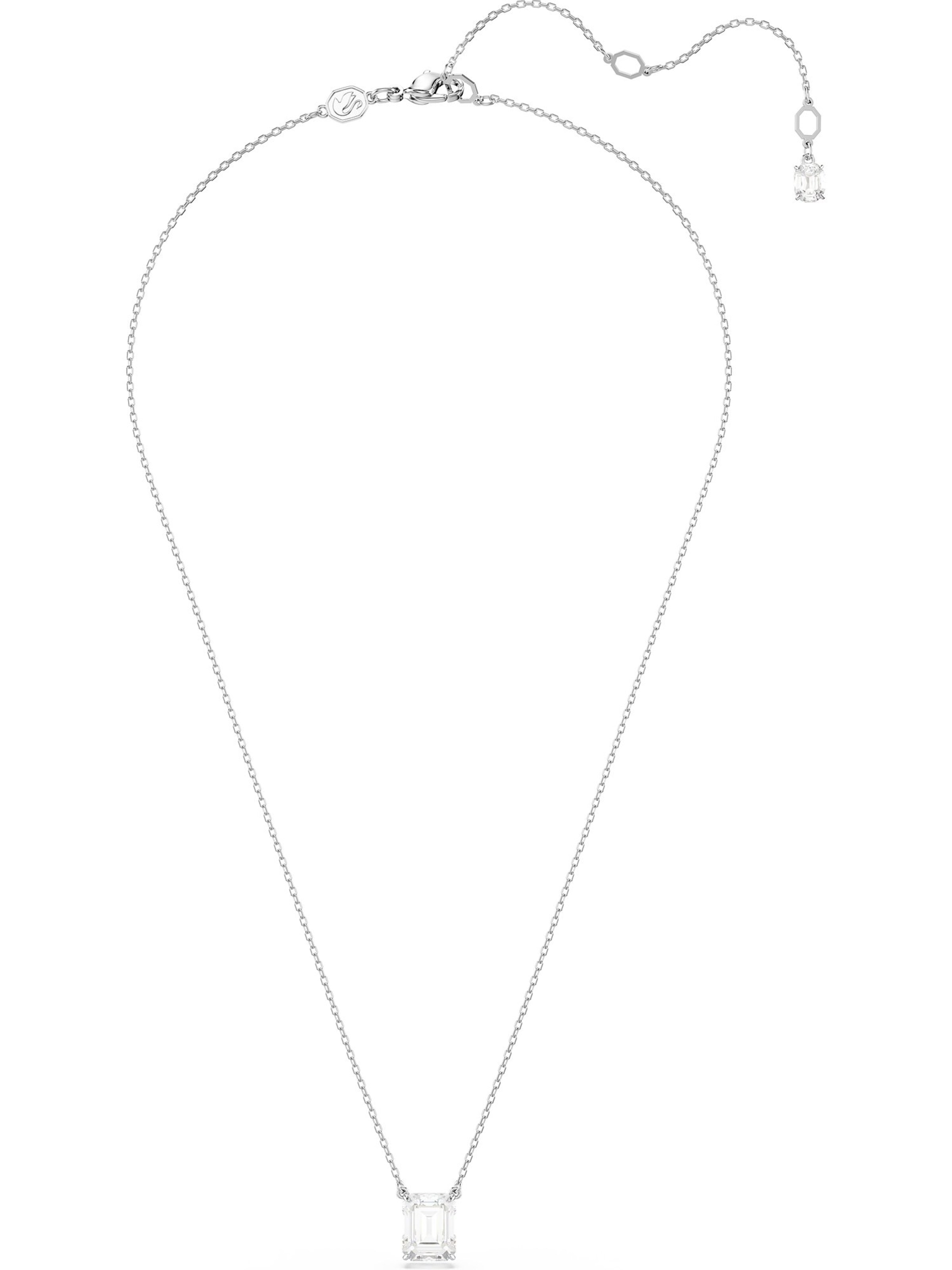 Swarovski Kette in Silber: Vorderseite