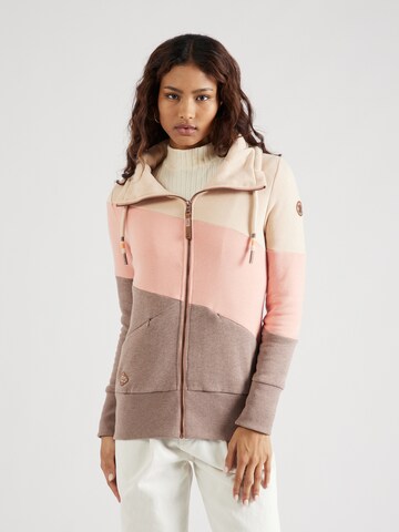 Ragwear Sweatjacke 'RUMIKA' in Beige: Vorderseite