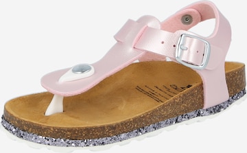 LICO Sandale 'Bioline' in Pink: predná strana