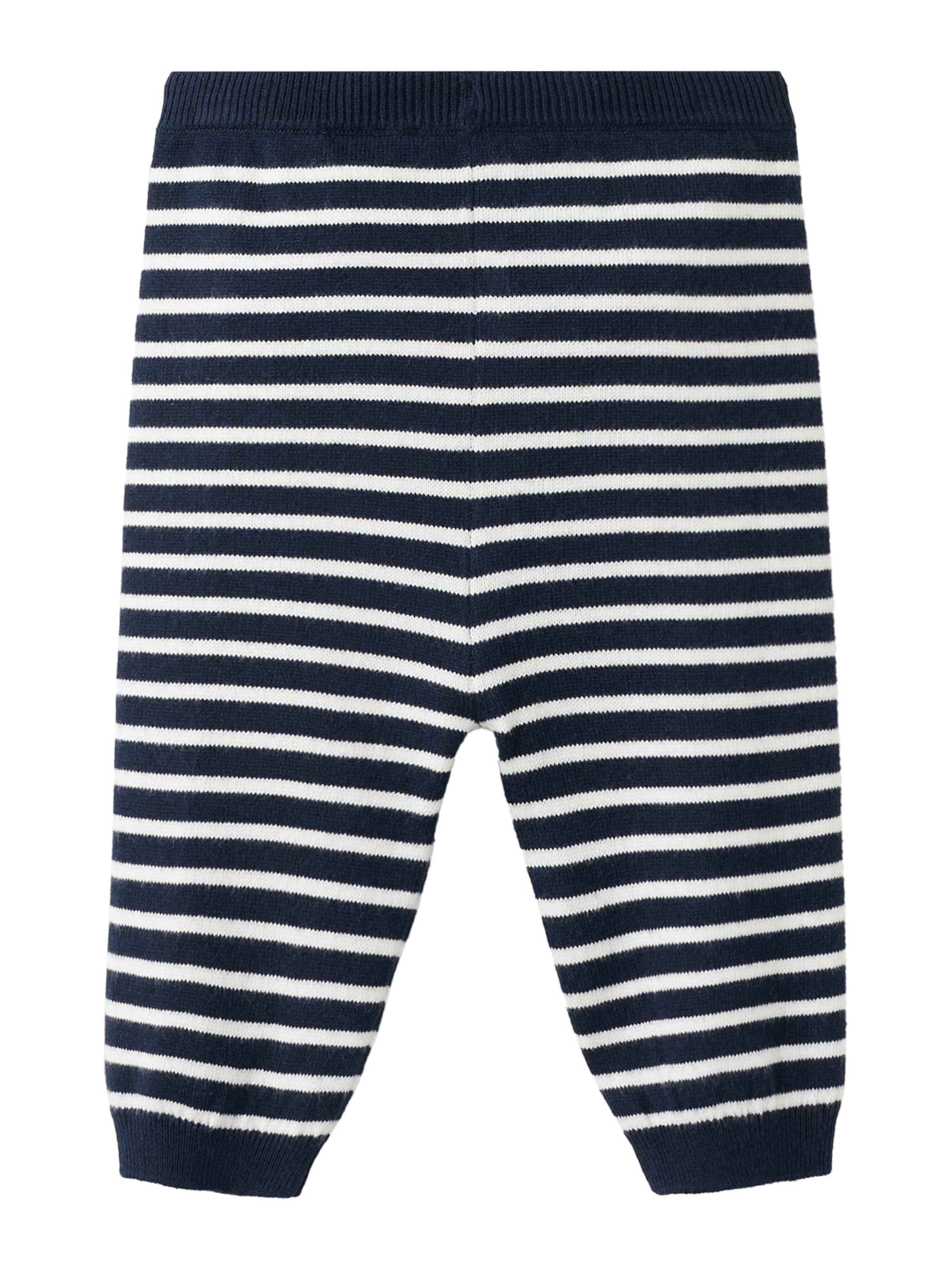 MANGO KIDS Tapered Broek 'KAIP' in Blauw: voorkant