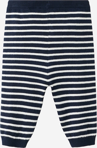MANGO KIDS Tapered Housut 'KAIP' värissä sininen: etupuoli