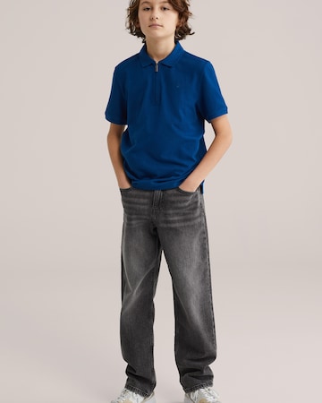 WE Fashion T-shirt i blå