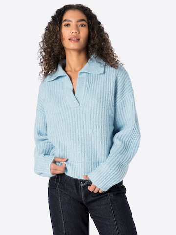 Gina Tricot Sweater 'Lottie' in Blue: front