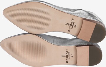 Crickit Ballet Flats ' AMELIA ' in Silver