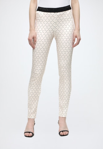 Marc Cain - Skinny Leggings en beige: frente