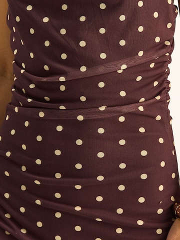Robe Bianco Lucci en rouge