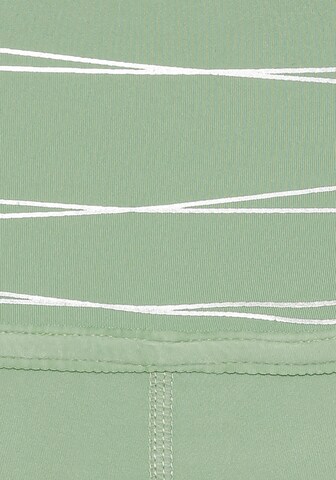 VIVANCE Skinny Workout Pants in Green