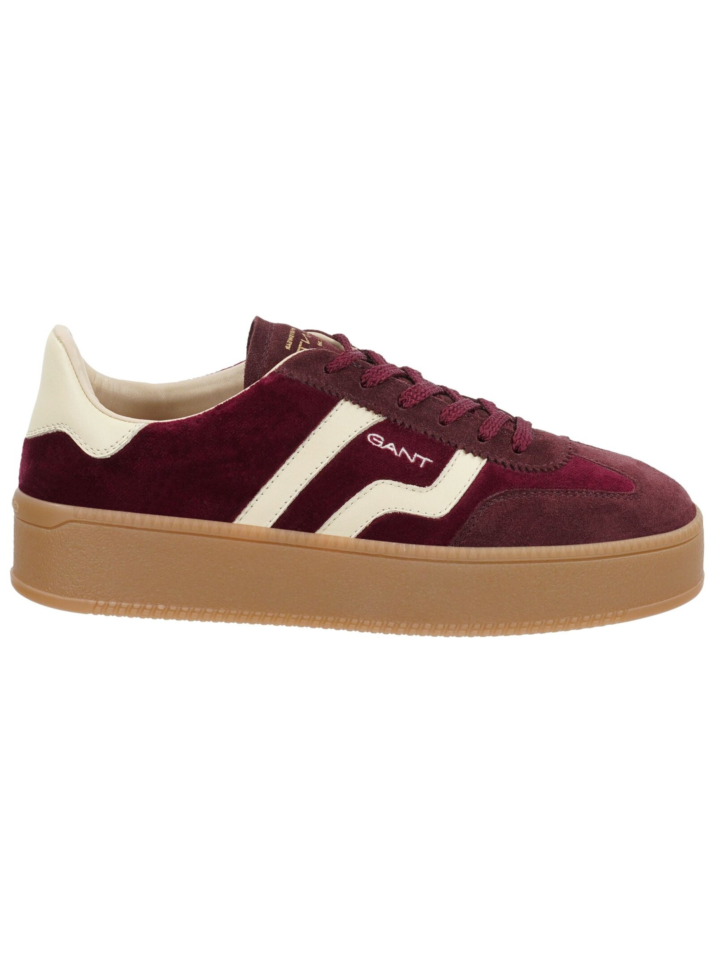 Baskets basses GANT en rouge