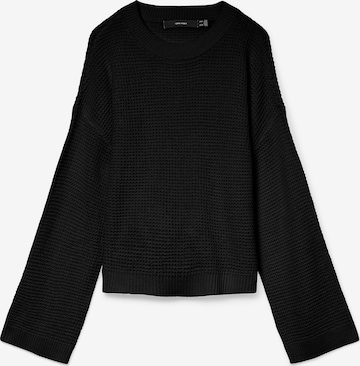 VERO MODA Sweater 'VMSALLY' in Black: front