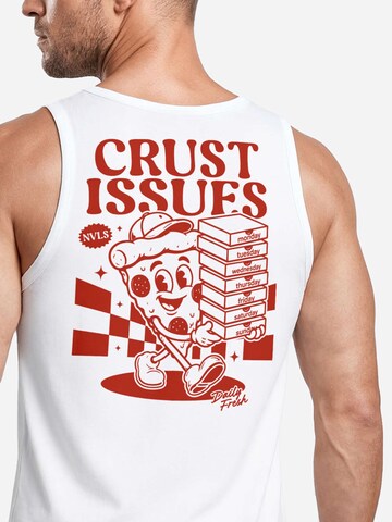 Neverless Shirt 'Crust Issues' in White