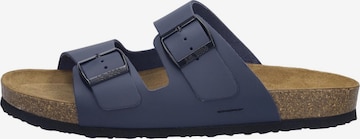 JOSEF SEIBEL Pantolette 'Josef 01' in Blau: Vorderseite
