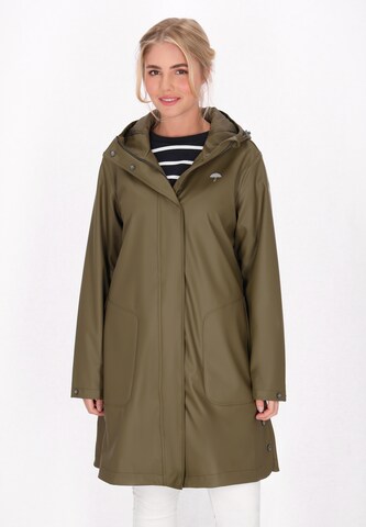 Cappotto funzionale di Schmuddelwedda in verde: frontale