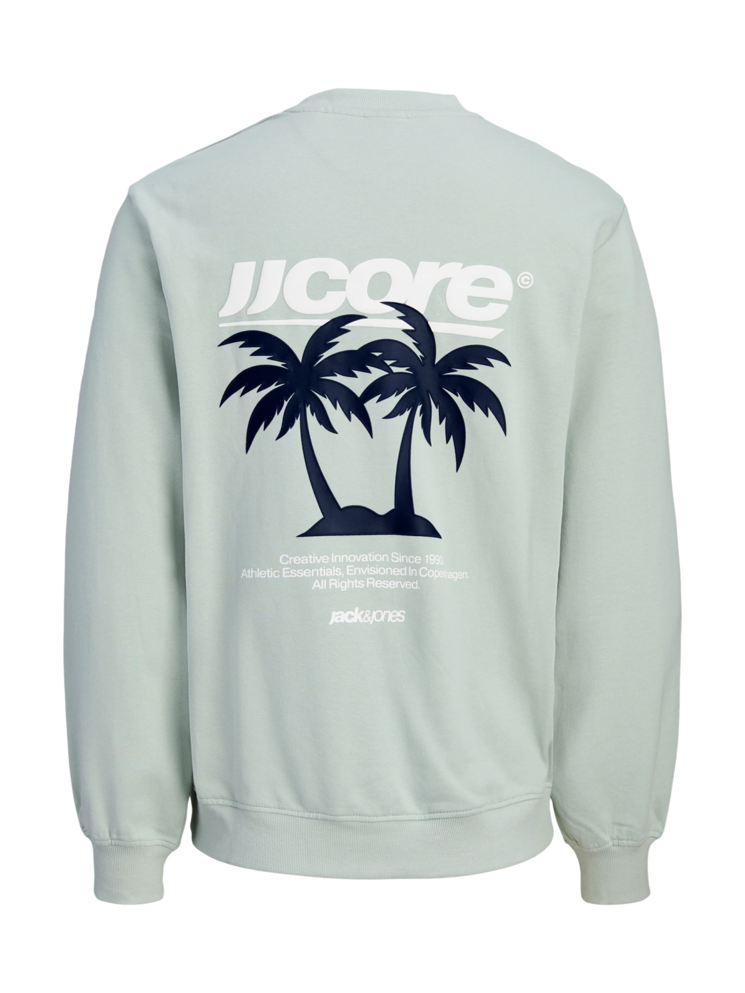 Sweat 'JCOClub Summer' Jack & Jones Junior en vert