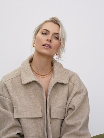 LeGer by Lena Gercke Přechodná bunda 'Eva' – béžová