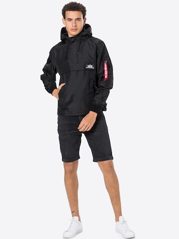 ALPHA INDUSTRIES Prechodná bunda - Čierna