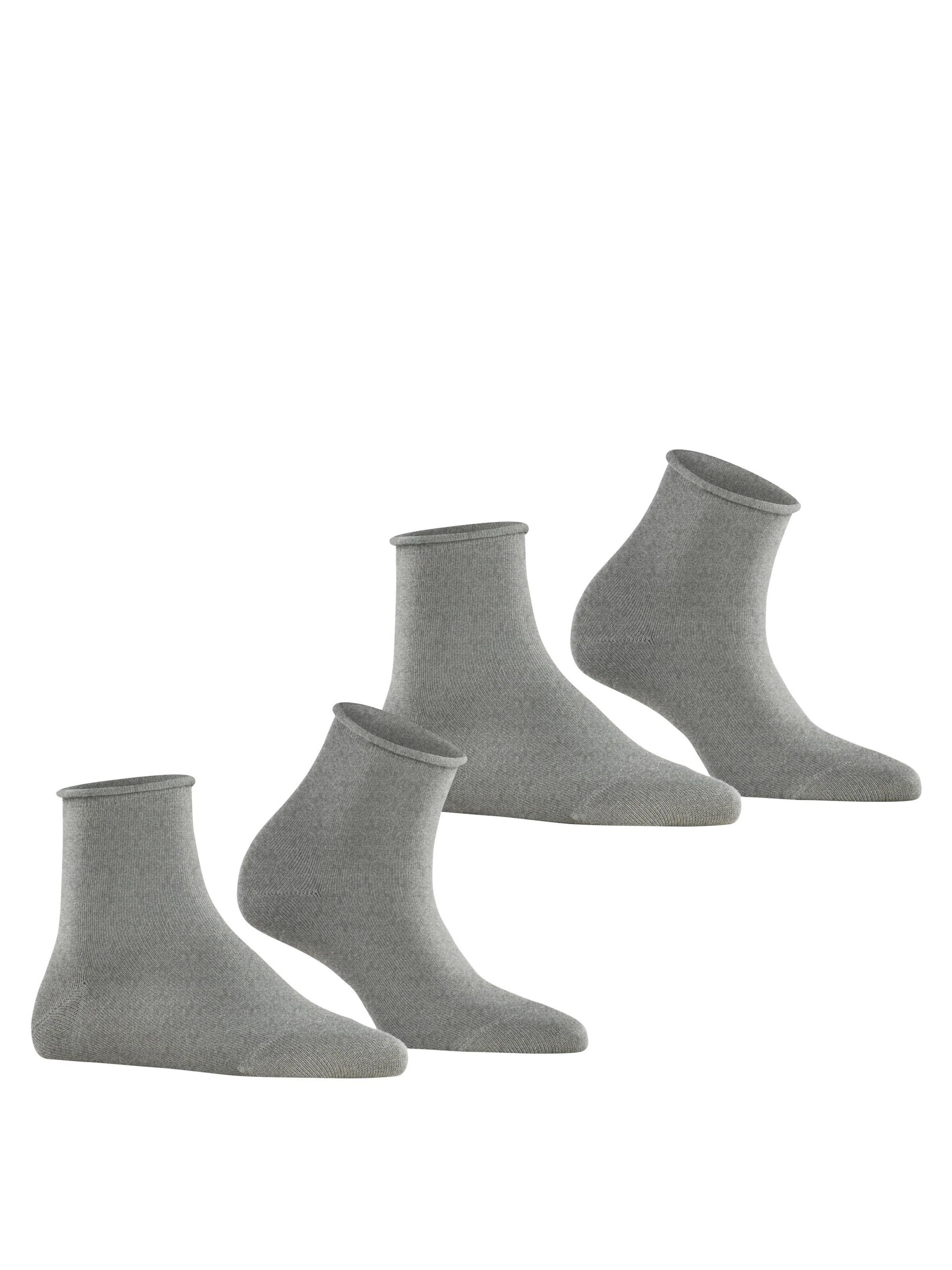 ESPRIT Socken 'Basic Pure 2-Pack'‌‌ in Grau