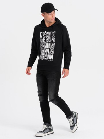 Sweat-shirt 'OM-SSPS-0158 ' Ombre en noir