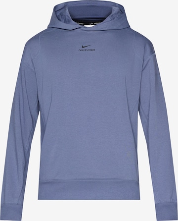 zils NIKE Sportiska tipa džemperis 'NPT': no priekšpuses