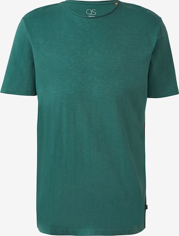 QS Shirt in Grün: Vorderseite