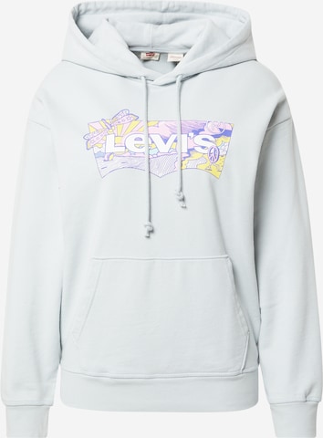 LEVI'S ® Sweatshirt 'Graphic Standard Hoodie' in Blue: front