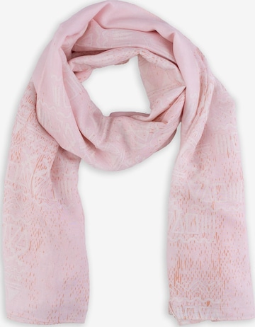 Passigatti Tuch 'Damenschal Passigatti' in Pink: Vorderseite