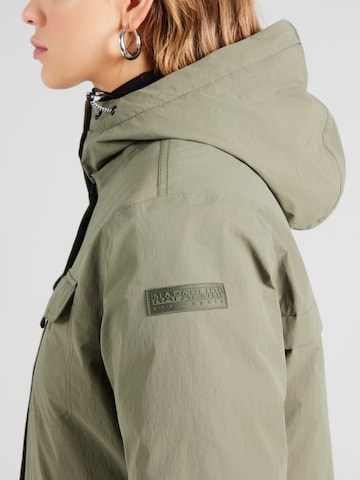 Manteau mi-saison 'A-CIBIANA' NAPAPIJRI en vert