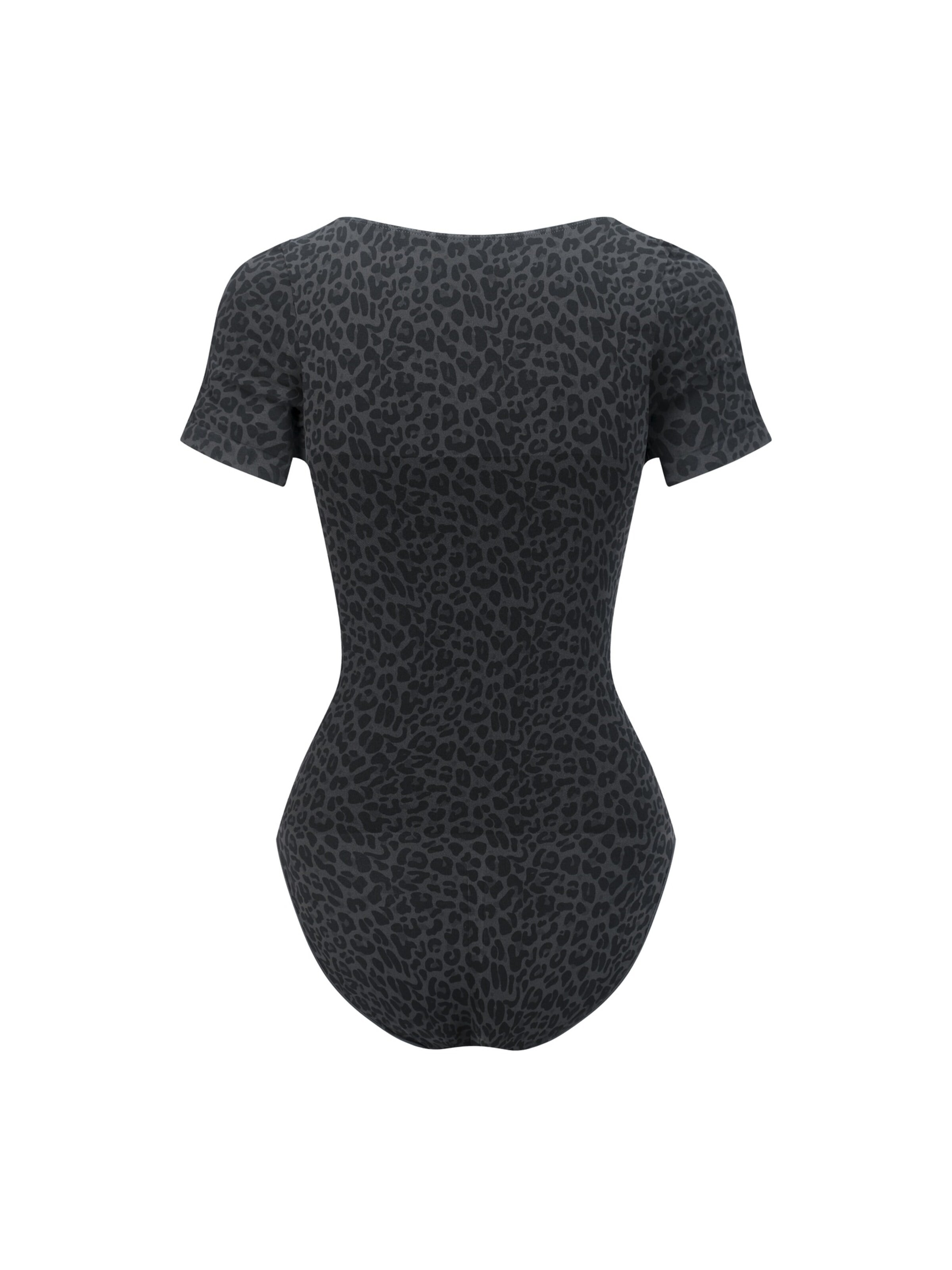 Body modelant 'T-Shirt Bodysuit Sculpting Shapewear mit Slip' cfab en noir
