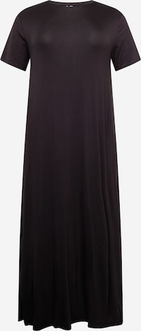 PIECES Curve Dress 'SOFIA' in Black: front