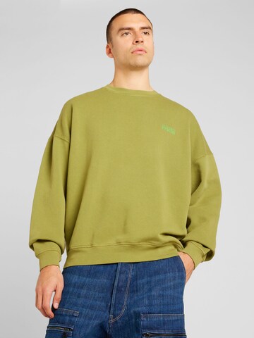 AMERICAN VINTAGE - Sudadera en verde: frente