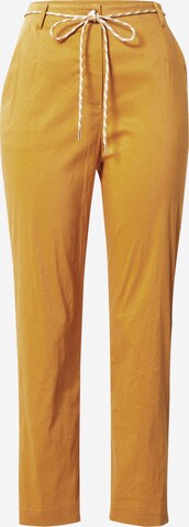 PATRIZIA PEPE Regular Chino Pants in Yellow: front