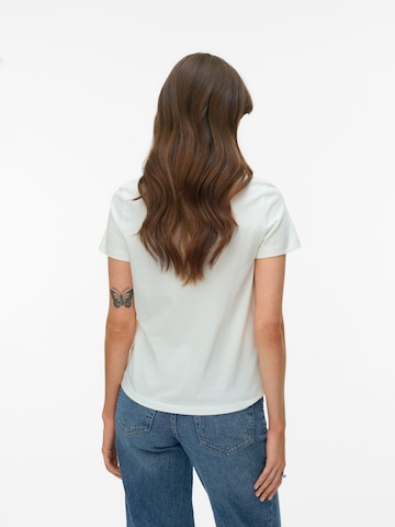 VERO MODA T-shirt i vit