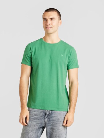 T-Shirt 'Dinton' BLEND en vert : devant