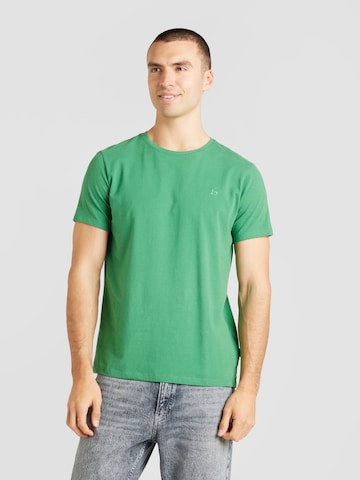 BLEND T-shirt 'Dinton' i grön: framsida