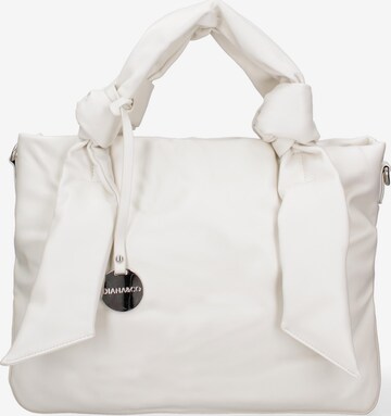 Shopper 'Borsa Shopper Donna Ecopelle con Zip e Tracolla Regolabile' di Diana&Co. in bianco: frontale
