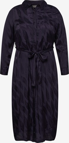 Robe-chemise 'Caroline' Guido Maria Kretschmer Curvy en bleu : devant