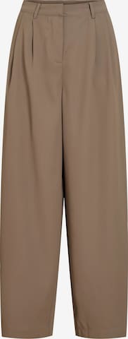 Pantaloni con pieghe 'VILee' di VILA in marrone: frontale