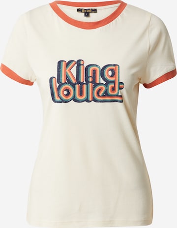 T-shirt King Louie en beige : devant