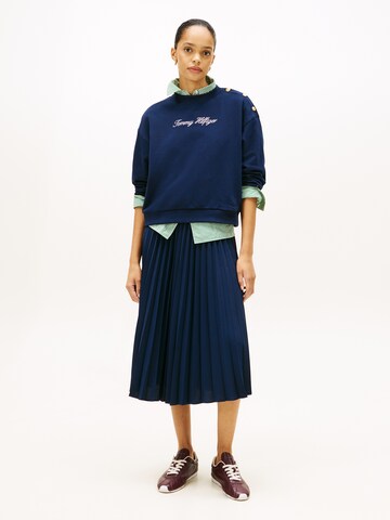 TOMMY HILFIGER Sweatshirt i blå