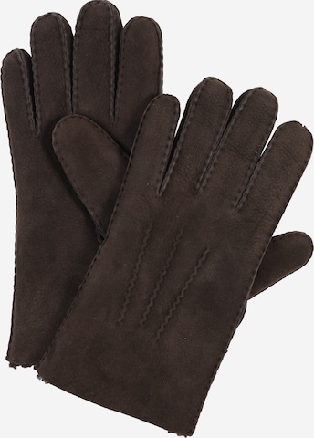 Hackett LondonKlasične rukavice - smeđa boja: prednji dio