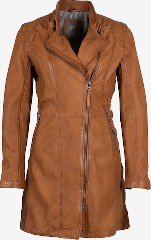 Gipsy Between-Season Jacket 'Margarethe' in Brown: front