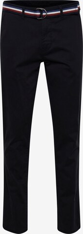 FQ1924 Regular Chino Pants 'Ryan' in Black: front