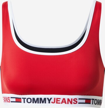 Tommy Hilfiger Underwear Bikinitop in Rood: voorkant