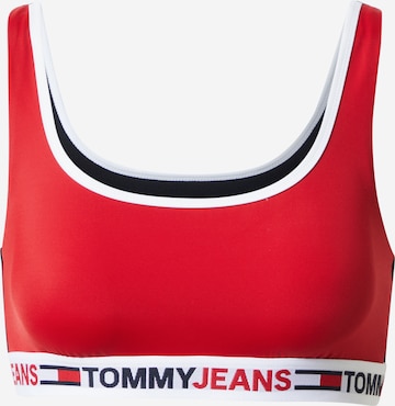 Tommy Hilfiger Underwear Bikini Top in Red: front