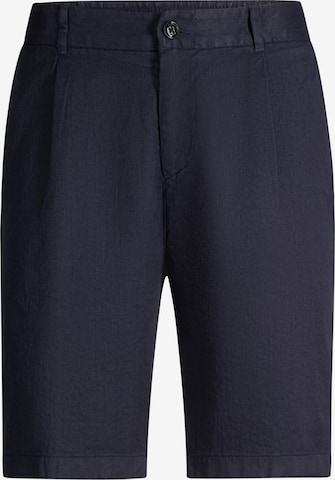 JOOP! Regular Bandplooibroek ' Dinghy ' in Blauw: voorkant