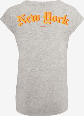 F4NT4STIC Shirt 'New York' in Grau