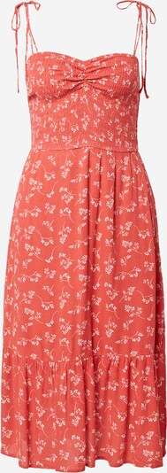 Abercrombie & Fitch Kleid in melone / weiß, Produktansicht